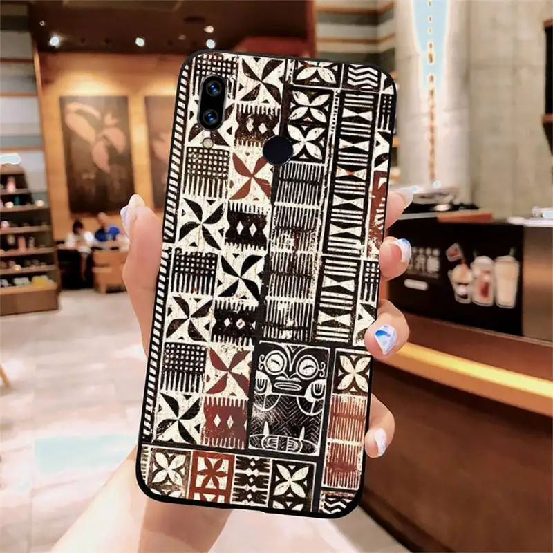 

African style fabric print Printing pattern Phone Case For Xiaomi Redmi note 7 8 9 t k30 max3 9 s 10 pro lite