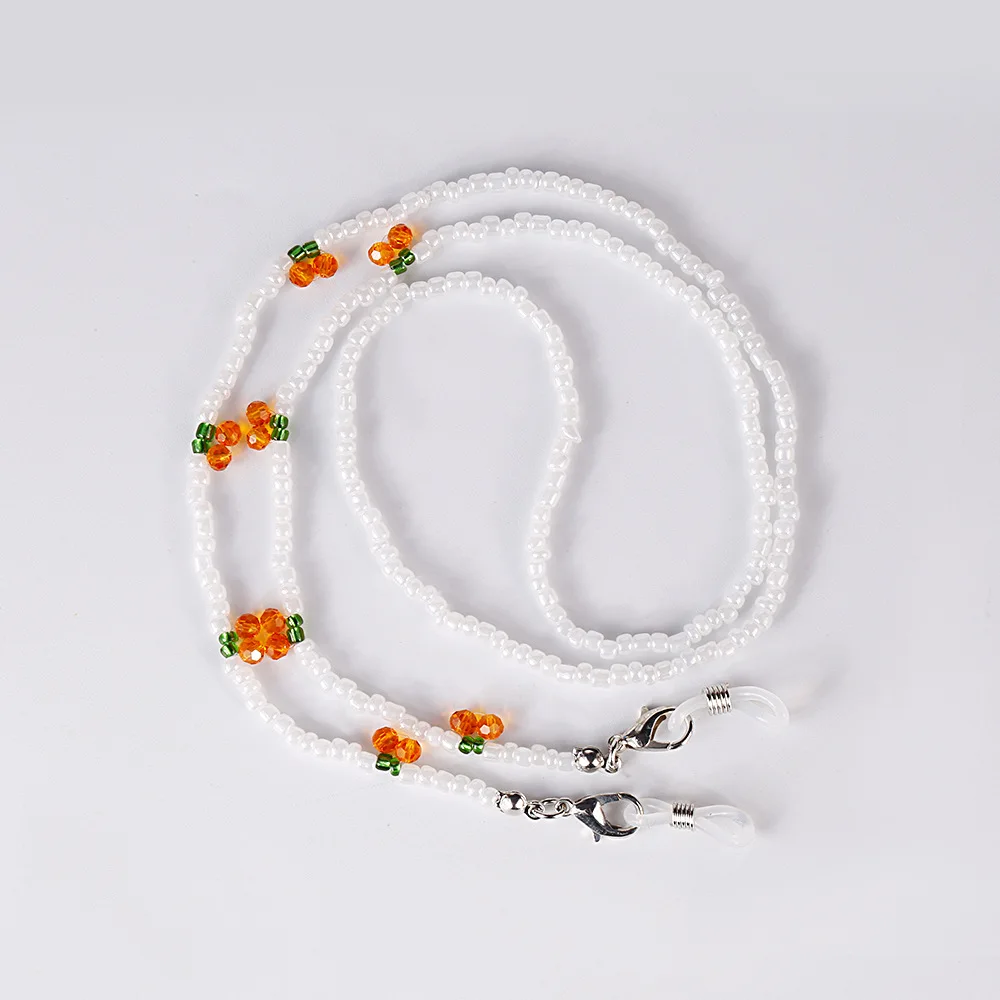 Простые японские и Южнокорейские солнцезащитные очки-цепочки с изображением