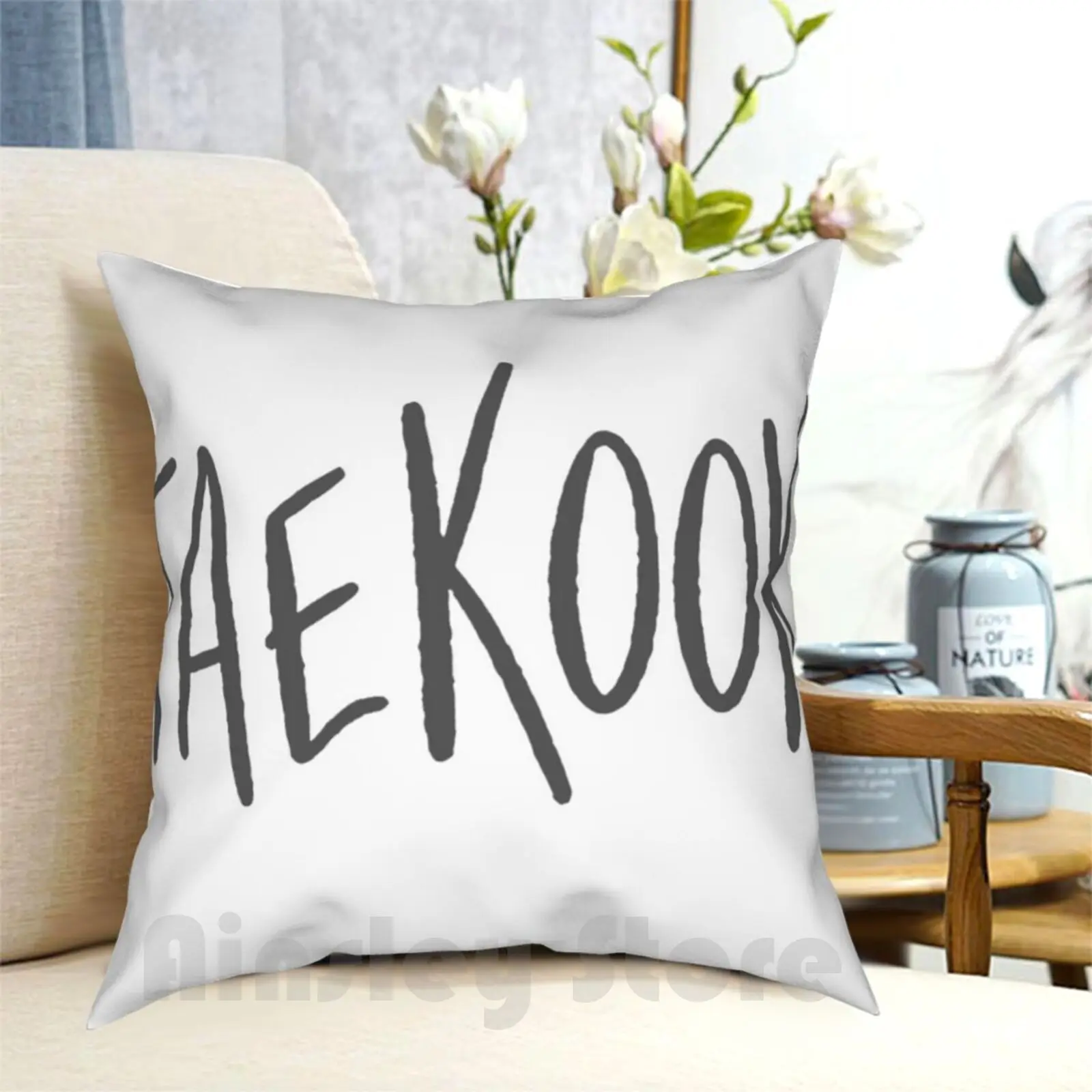 Настольная Подушка Taekook, серая Подушка с рисунком, домашняя мягкая подушка B A P Ikon Got7 Winner Vixx, двойная Корейская поп-музыка, любимый Nct
