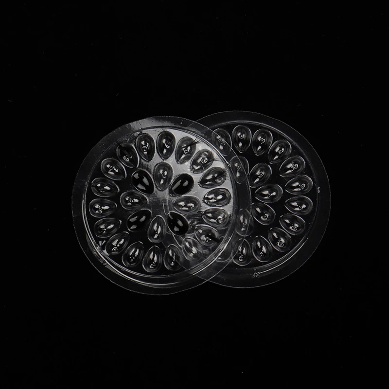 Одноразовые поддоны для клея ресниц 100 шт. подставка наращивания пластиковый