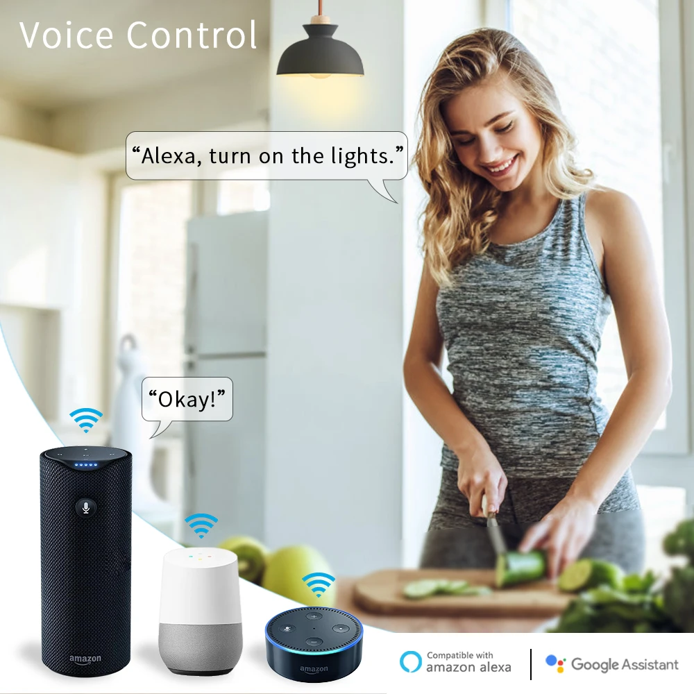 Умный модуль розетки Tuya ZigBee 3 0 Беспроводной Выключатель с ДУ работает Echo Alexa Google