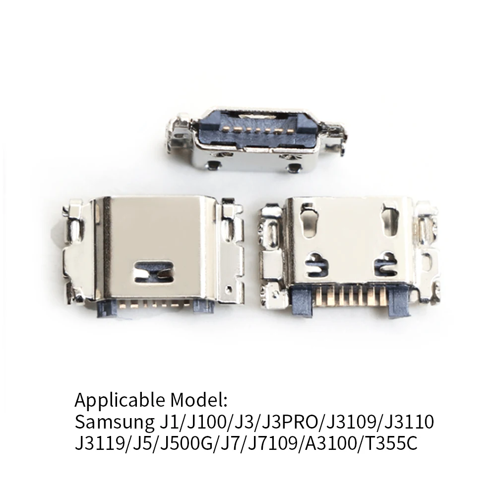 10 шт. разъем Micro USB 7Pin для зарядки и передачи данных Samsung G532 I8262 J5 J7 J5008 мобильный