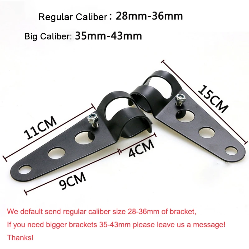 12 В постоянного тока светодиодный летная светодиодная фара скутер ретро черная с