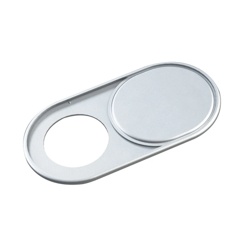 Metal Silver Прямая поставка OEM камера защита конфиденциальности крышка мобильного телефона компьютера планшета камеры крышка объектива Occlusion Защитная крышка веб-камеры - Цвет: Metal Silver