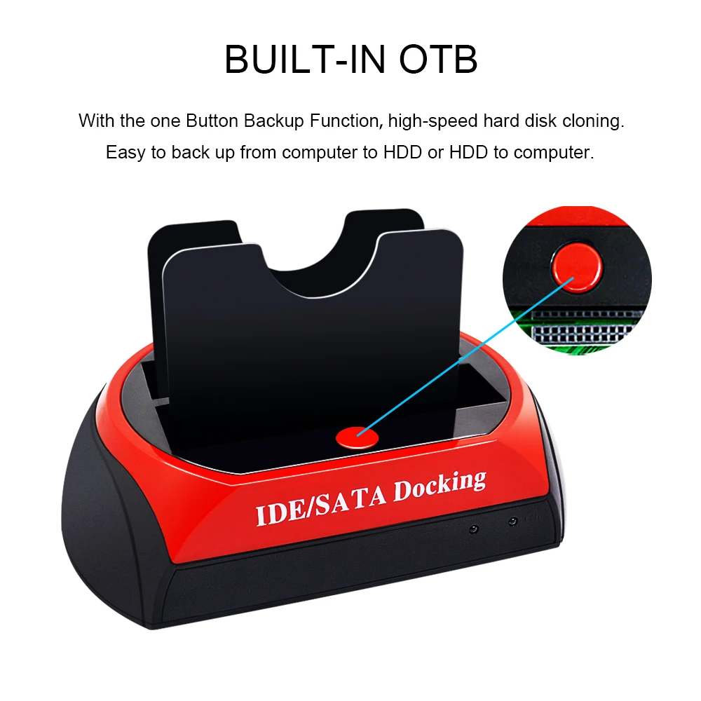 CHIPAL ВСЕ В ОДНОМ Hdd док станция eSATA к USB 2 0 адаптер для 5/3 5 жестких дисков HD жесткий