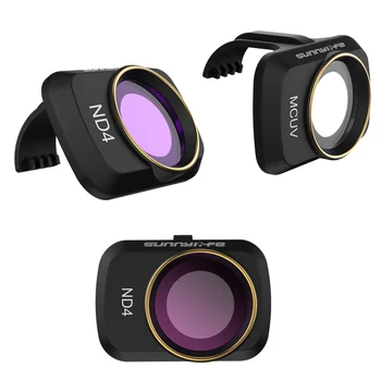 For DJI Mavic Mini 2 /MINI SE Camera Lens Filter MCUV ND4 ND8 ND16 ND32 CPL ND/PL Filters Kit for Mavic Mini Drone Accessories 4