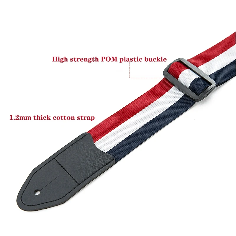 

1.3m Adjustable Guitar Strap Electric Guitar Holder Strap Sling For Acoustic Ukulele Instrument Accessories