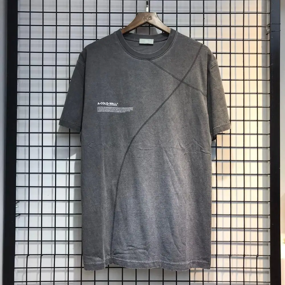 Винтажная футболка холодная стена для мужчин и женщин стильная тенниска в стиле