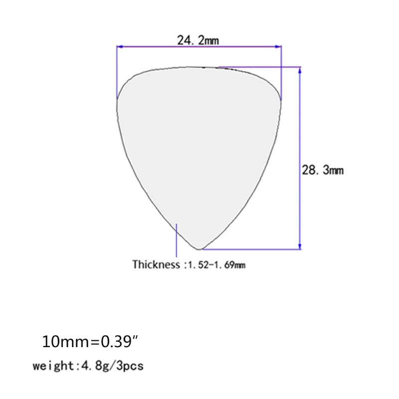 

Mixed 3Pcs Natural Stone Guitar Picks Finger Picks ,Stones Pendant Guitar Pick Stones Bead 24.2x28.3mm