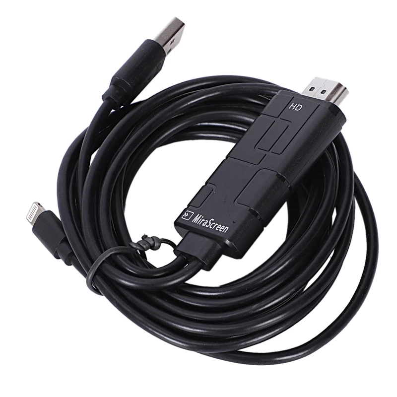 AAAE Top HDMI кабель 8 Pin для iPhone к 1080P HDTV AV адаптер X 7 6S Plus Новый iPad| |