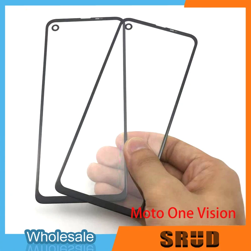 

Laminated OCA Front Outer Glass For Motorola One P30 One Vision P50 One Action One Macro One Fusion Plus LCD Touch Outer Glass
