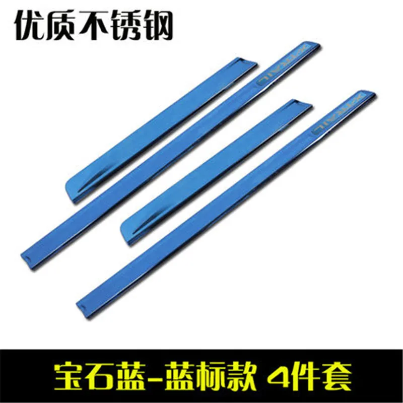 Хромированная накладка на боковую дверь Накладка для защиты линий аксессуары