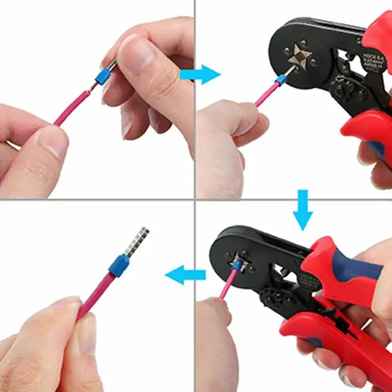 

Фотоинструмент E6I8, набор с трещоткой для обжимания с клеммами