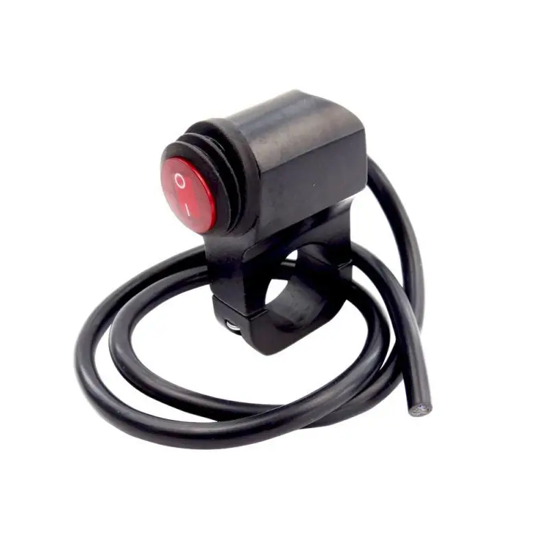 12V Motorcycle ATV Waterproof Handlebar Switch Fog Lamp Spotlight LED On / Off | Автомобили и мотоциклы