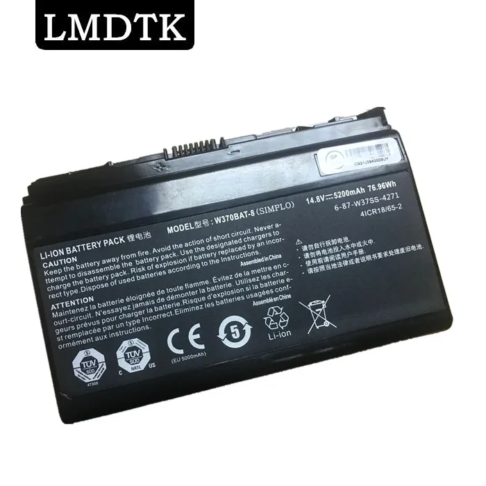 LMDTK аккумулятор для ноутбука Hasee W370BAT-8 K590S K650C K750S K760E