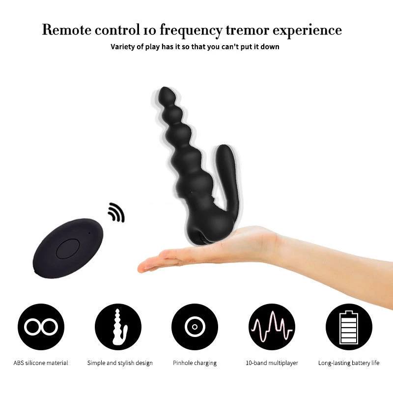 Мужской анальный массажер простаты силикагель Задержка эякуляции Беспроводные