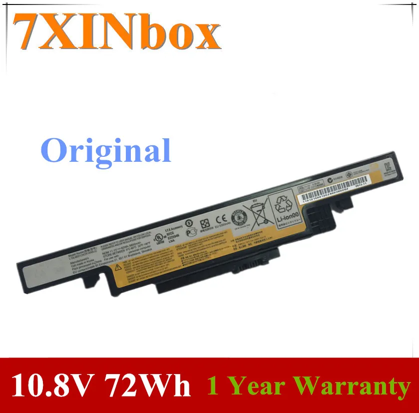 Bateria Integrada 7xinbox com 10.8v e L12s6e01 para Lenovo Ideapad Y400 Y400n Y400p Y410 Y500 Y510 Y510n Y590 Y590n