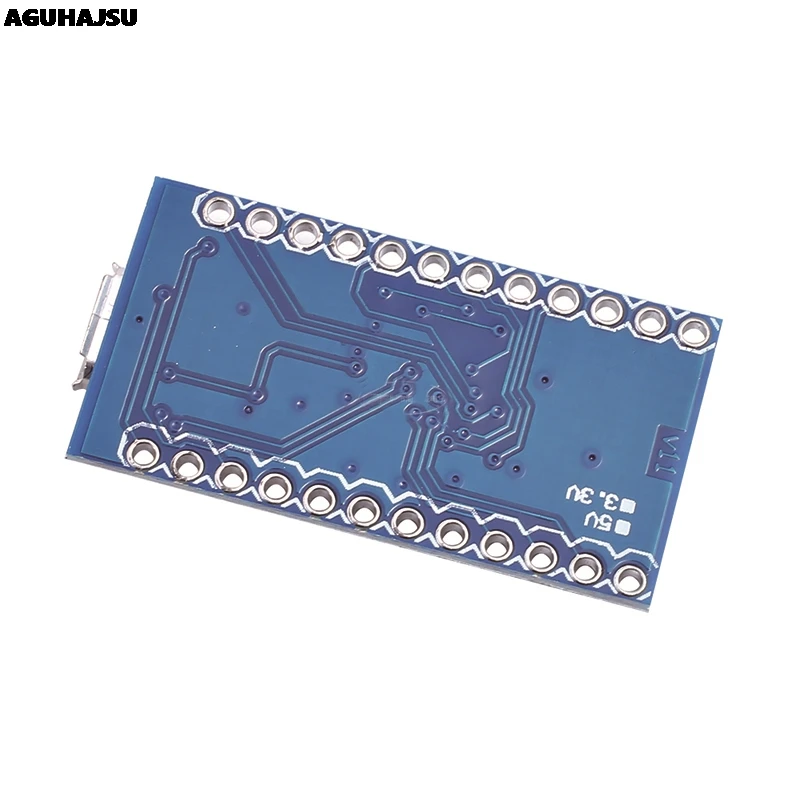 Pro Micro ATmega32U4 5V 16 МГц заменить ATmega328 для Arduino Mini с 2 Row штыревые Leonardo Usb Интерфейс |