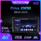 Mototain 6G + 128G Android 10,0 Автомобильный мультимедийный радиоплеер для Toyota Prius XW50 2015 - 2020 Автомобильное видео головное устройство 4G LTE SPDIF