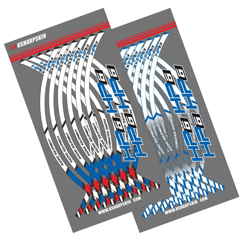 12 X Толстые края внешний обод наклейка полосатые наклейки на колеса для BMW HP 6 hp |
