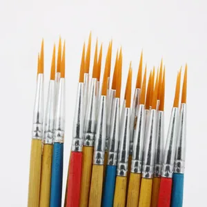 20 шт., кисти для рисования маслом