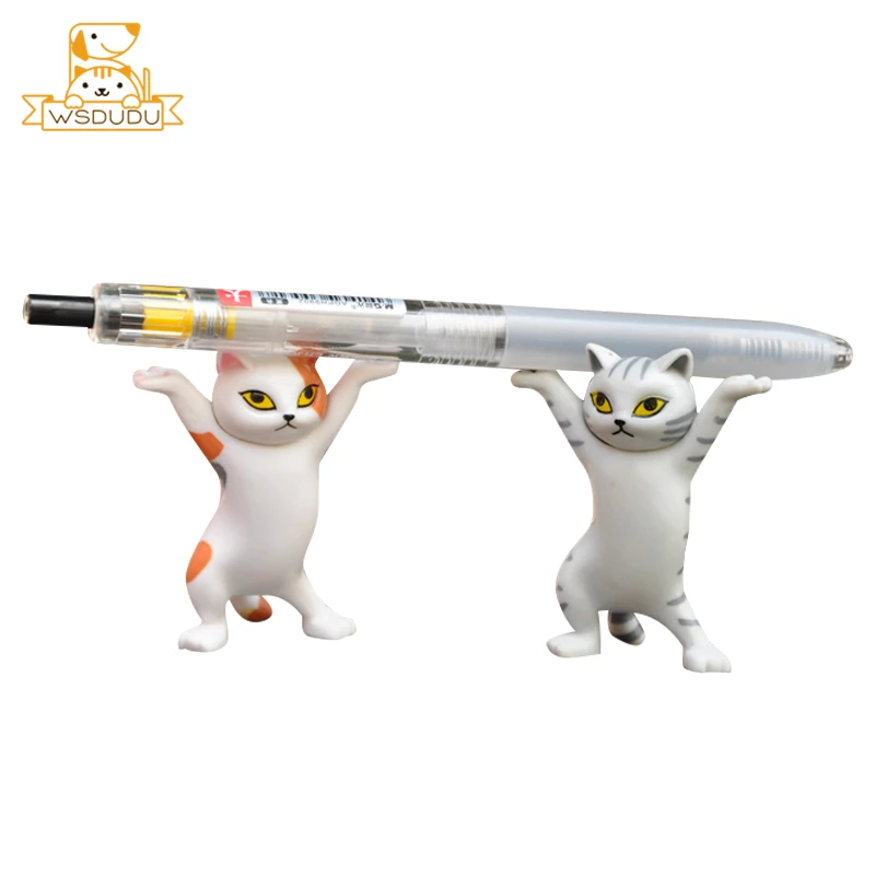 Танцевальный Кот фигурки игрушки милый мини котенок Мультяшные животные модель