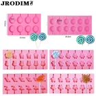 Силиконовая искусственная большая круглая форма для леденцов, форма для торта, сделай сам, форма для помадки, шоколада, конфет, выпечки, инструменты для торта, аксессуары