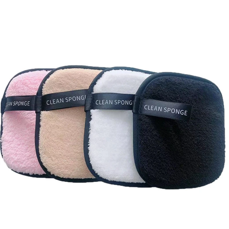 1 шт. мягкое квадратное полотенце из микрофибры для снятия макияжа|Средство