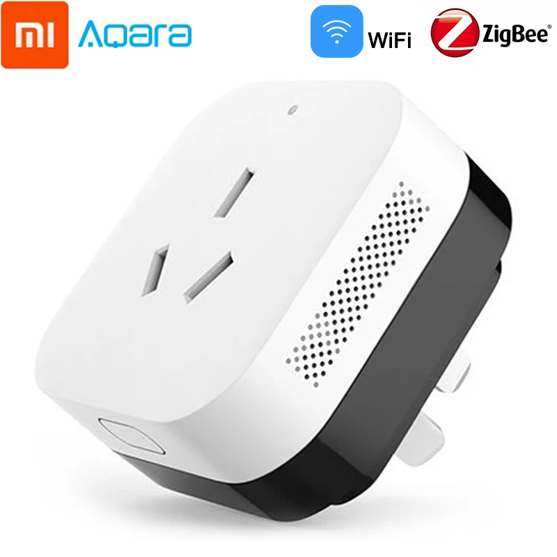 xiaomi Aqara умная розетка питания, Zigbee wifi Пульт дистанционного управления беспроводной переключатель работа для xiaomi умный дом наборы приложение