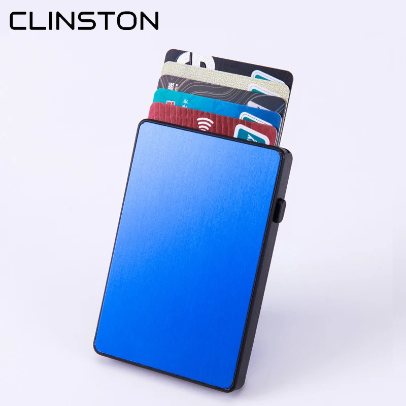 2020 Новый RFID Творческий автоматический держатель для карт Анти кражи коробка