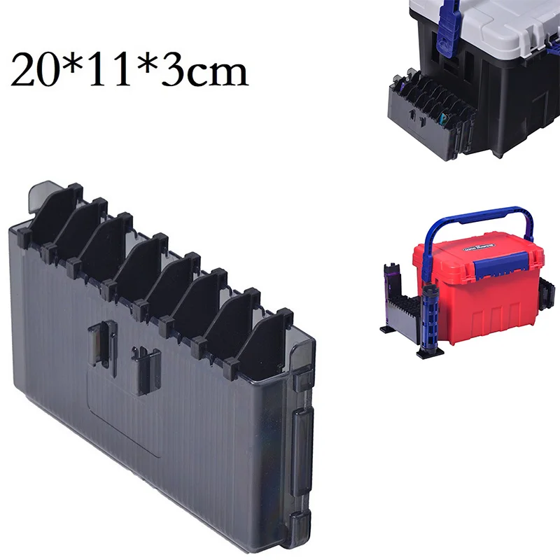 Rod Holder Raft Fishing Barrel Accessories Vertical Inserting Device For MEIHO Box Fishing Tackle Pesca Iscas Accessories