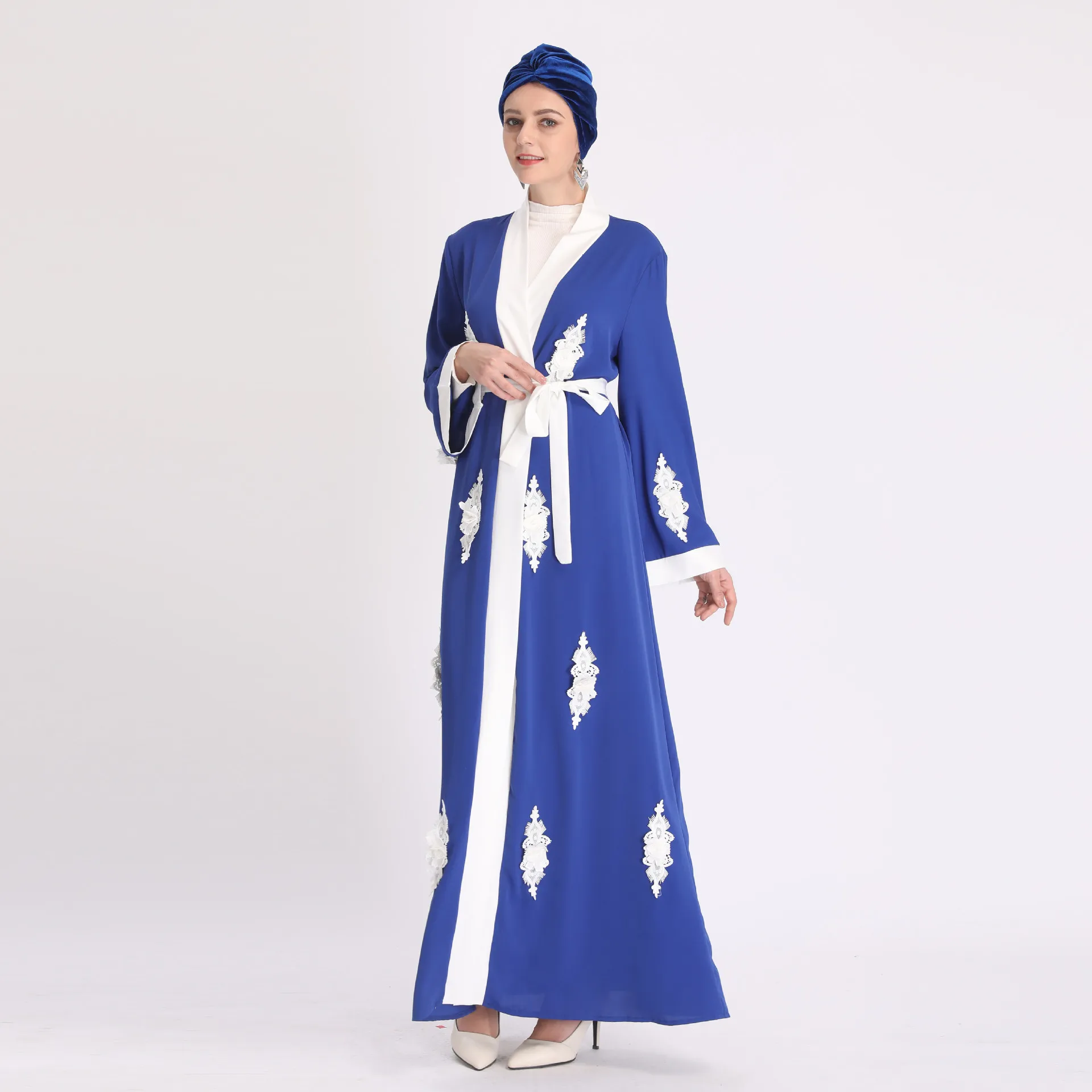 

2020 Ramadan Muslim Dress Women Abaya Dubai Embroidery Islamic Clothing Kaftan Robe Arabe Vestidos Jilbab Femme Musulman Caftan