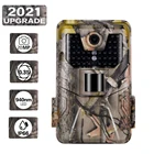Фотоловушка HC900A, камера для охоты и наблюдения за дикой природой, 20 МП, 1080P, IP65, инфракрасная, с функцией ночного видения, 940 нм