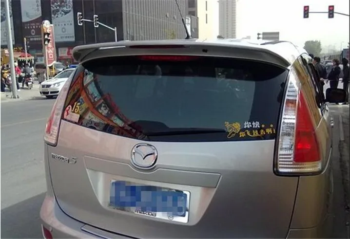 Спойлер для Mazda 5 высококачественный спойлер из АБС материала заднего крыла