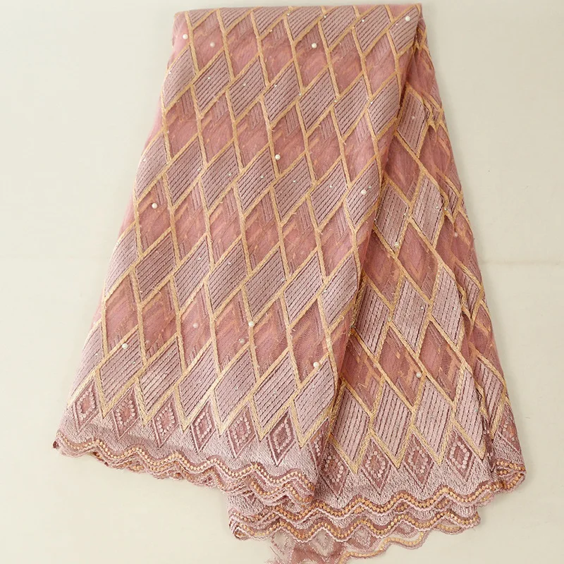 Алмаз блестками кружевной ткани в африканском стиле кружевная ткань сетка