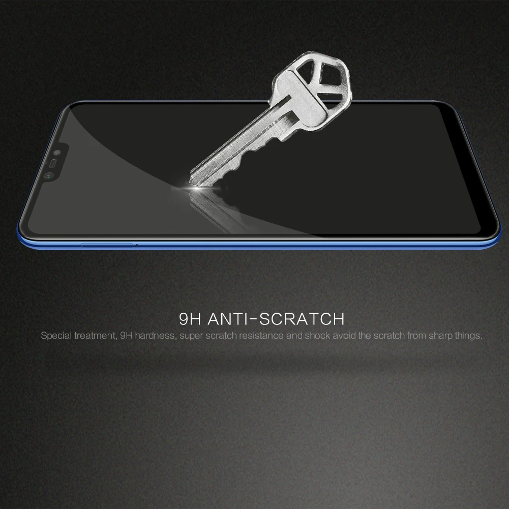 Xiaomi Mi 8 Lite Защитное стекло для экрана Nillkin 2.5D полное покрытие защитное стекло на Xiaomi Mi 8 облегченное Закаленное стекло пленка