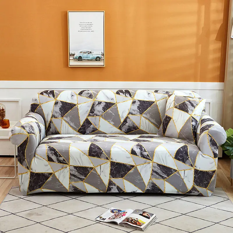 

Nordic Style Slipcovers Sofa Cover Cotton Elastic Sofa Cover for Living Room Couch Cover Sofa Towel Single/Two/Three/Four-seater