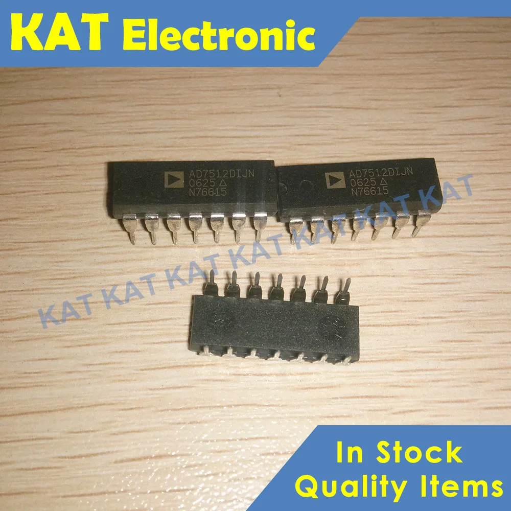 AD7512DIJN AD7512DIJNZ DIP 14 DI CMOS защищенные аналоговые переключатели|Промышленные