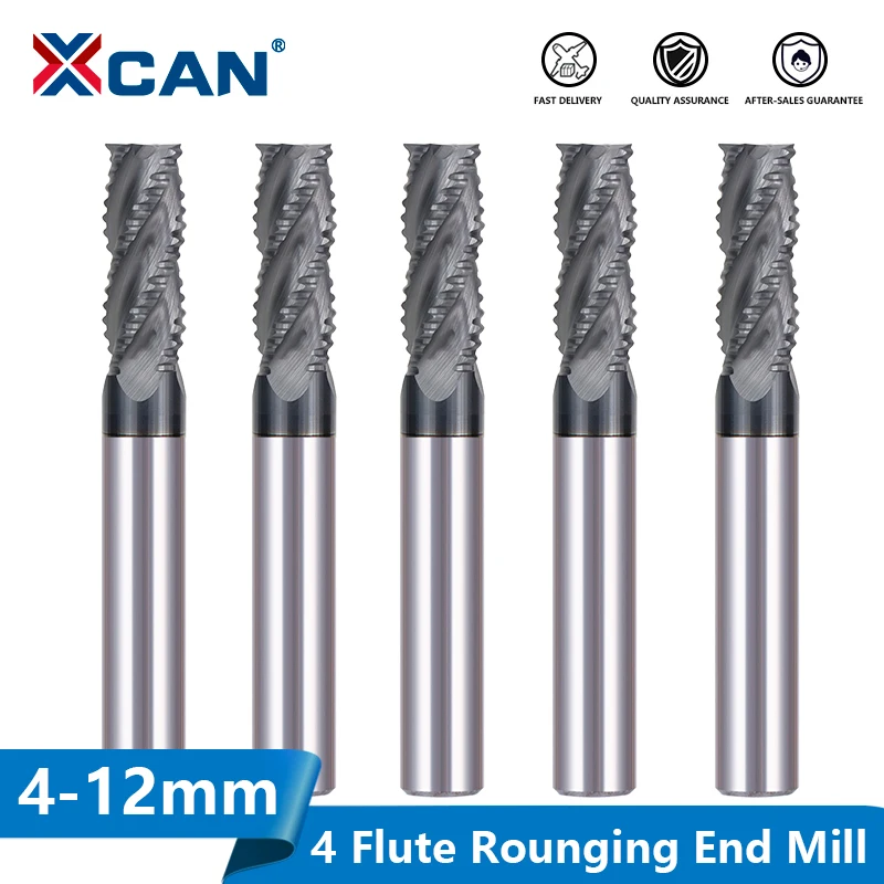 XCAN фрезерный станок с ЧПУ Бит HRC55 Черновая на возраст от 4 до 12 лет мм инструмент