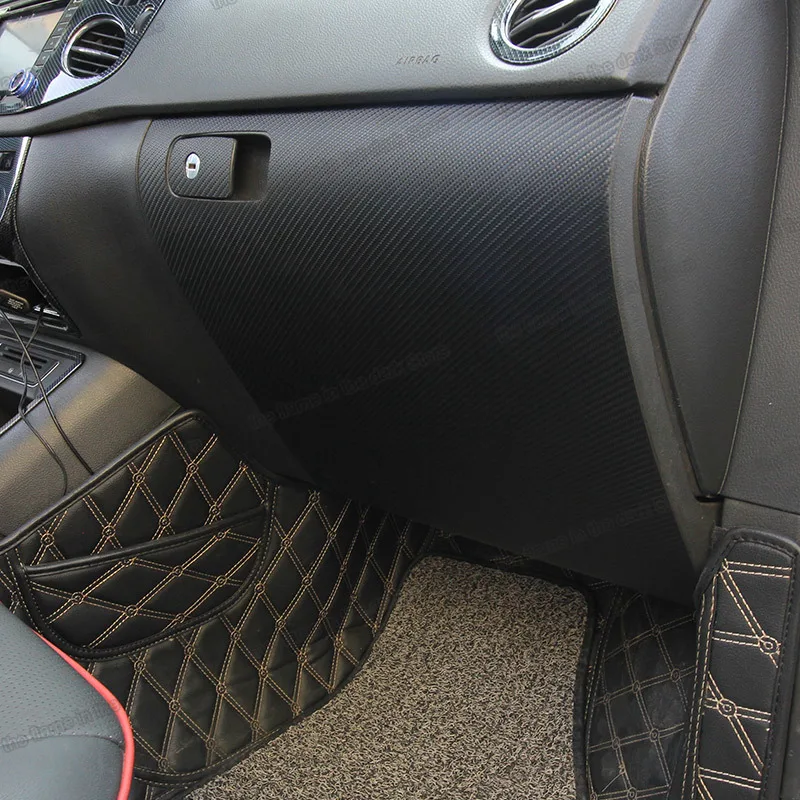 Lsrtw2017 волоконно кожаная Автомобильная приборная панель коробочка для хранения