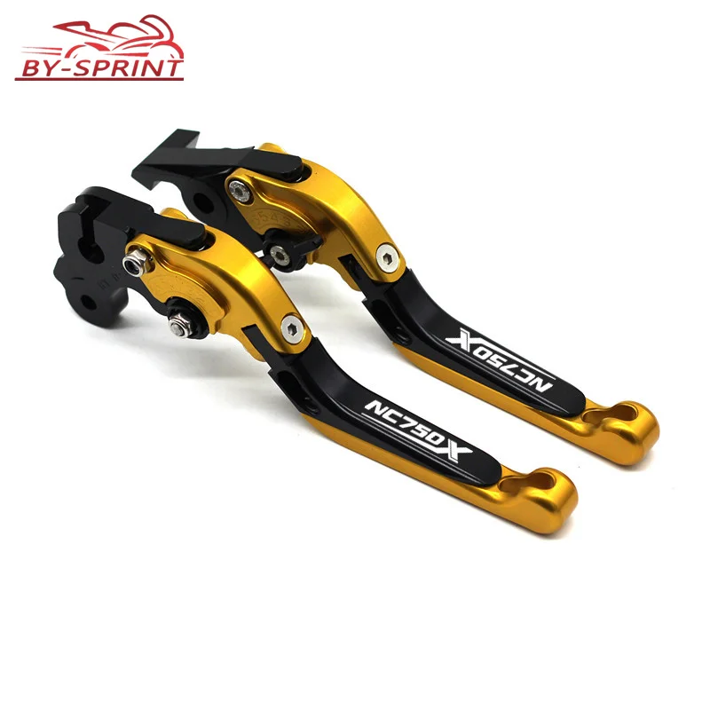 

For HONDA NC750X NC750S NC 750 X/S 2016-2019 Motorcycle CNC Aluminum Adjustable Accessories Clutch Brake Levers nc750x LOGO