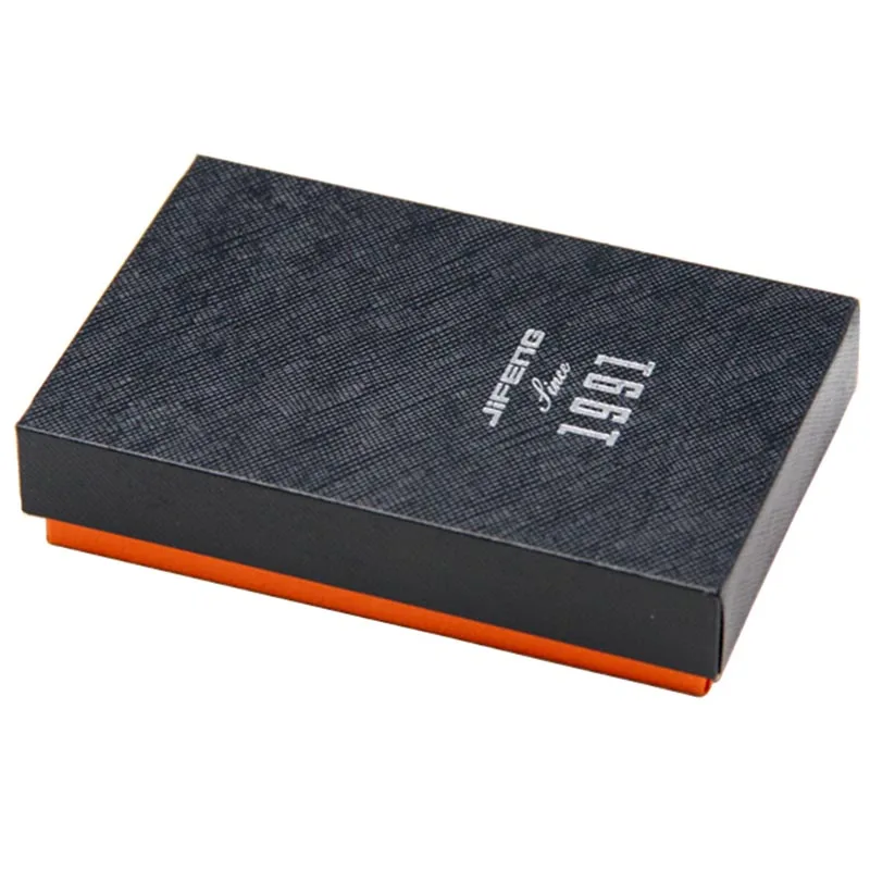 Ножницы для сигар JiFENG из нержавеющей стали с двумя лезвиями чёрные золотые