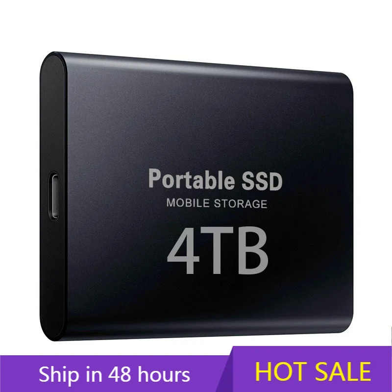 Внешний жесткий диск 1 8 дюйма USB 3.0 Тип C внешний 500 Гб ТБ 2 4 для ноутбуков и