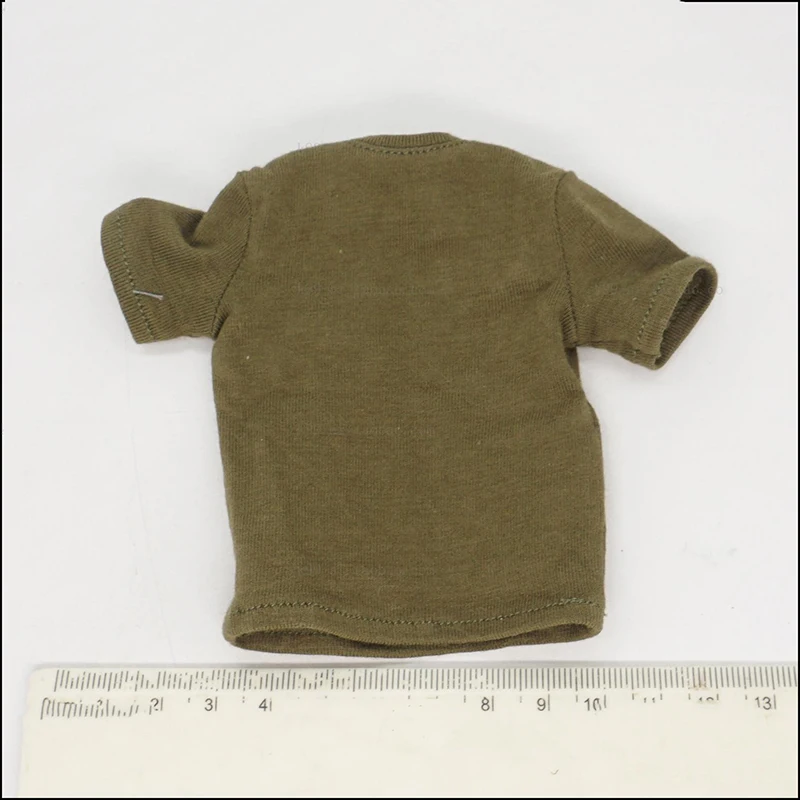 Масштаб 1/6 SS115 зеленая футболка с коротким рукавом модель для 12-дюймовых фигурок