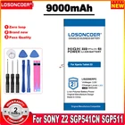 Аккумулятор LOSONCOER 9000 мАч для планшета SONY Xperia Tablet Z2 SGP541CN SGP511 SGP512 SGP521 SGP541 SGP551