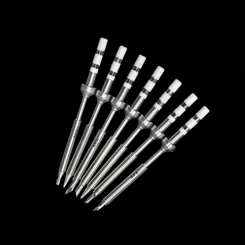 

Оригинальный Запасной наконечник для паяльника для TS100 Smart Digital LCD, электронная паяльная железная деталь, 7 видов наконечников