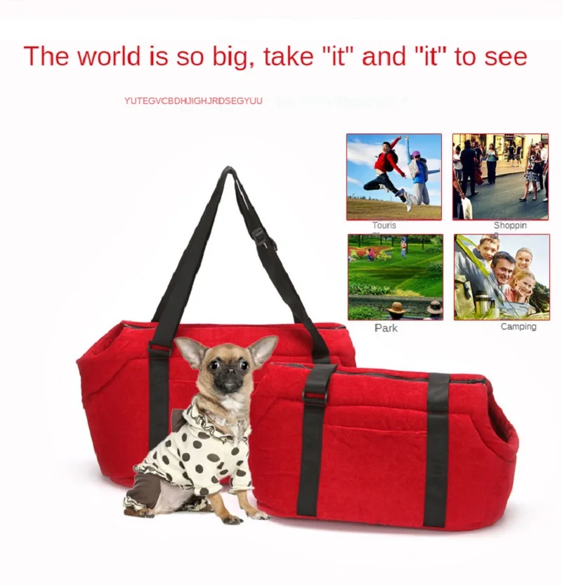 

One-Shoulder Diagonal Outing Bag Small Cat and Dog Bag Pet Supplies Manufacturer Pet Bag