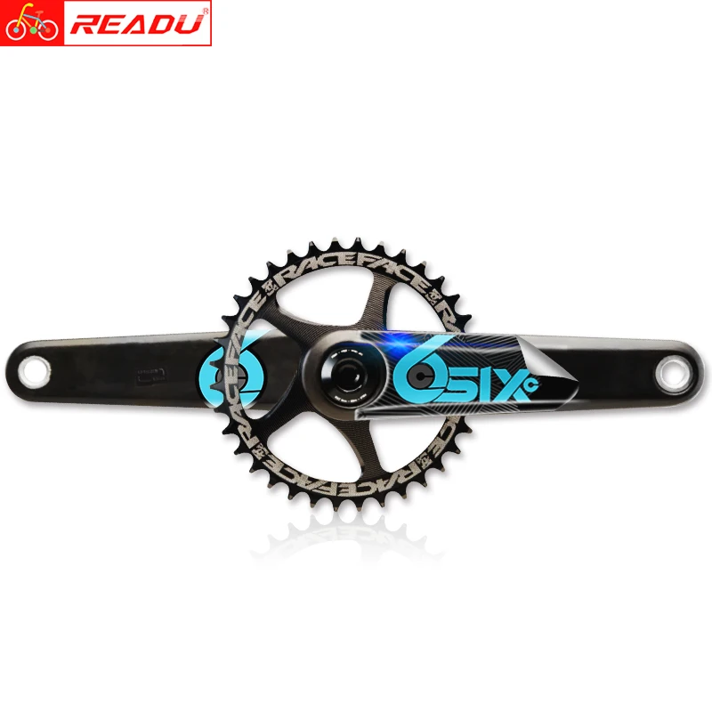 Наклейки RACEFACE six C Кривошип горного велосипеда decal E13 crank stickers | Спорт и развлечения