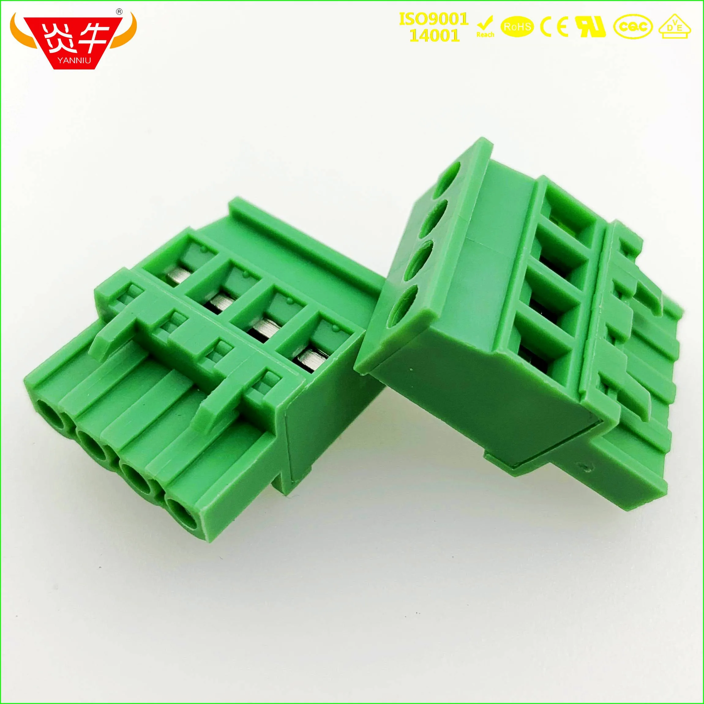 2EDGKA-5.08-4P KF2EDGKA 5,08 2P~ 12P разъем PCB плагин клеммный блок 2EDGK 5,08 мм 2PIN~ 12PIN MVSTBR 2,5 ST 1792249 PHOENIX контакт KEFA - Цвет: 2EDGKA-5.08-4P