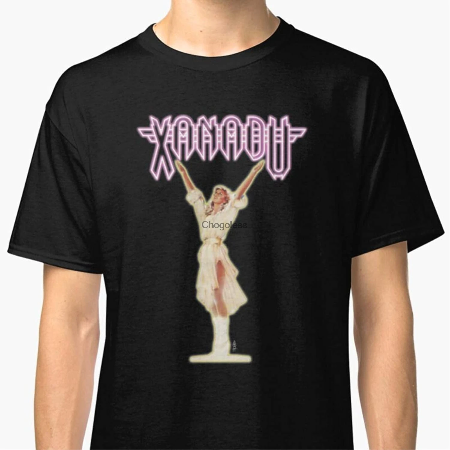 Синаду Кира Оливия ньютонджон золотые светящиеся рубашки для мужчин женщин день